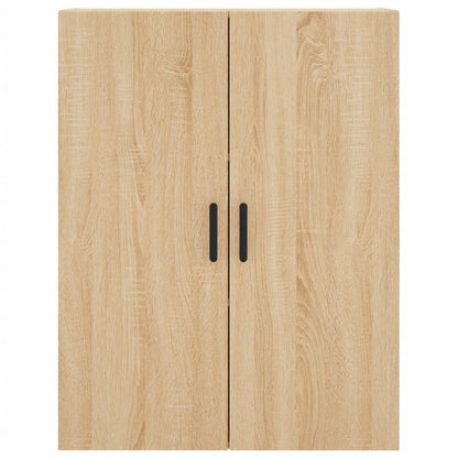 vidaXL Wall Mounted Cabinet Sonoma Oak 69,5x34x90 cm