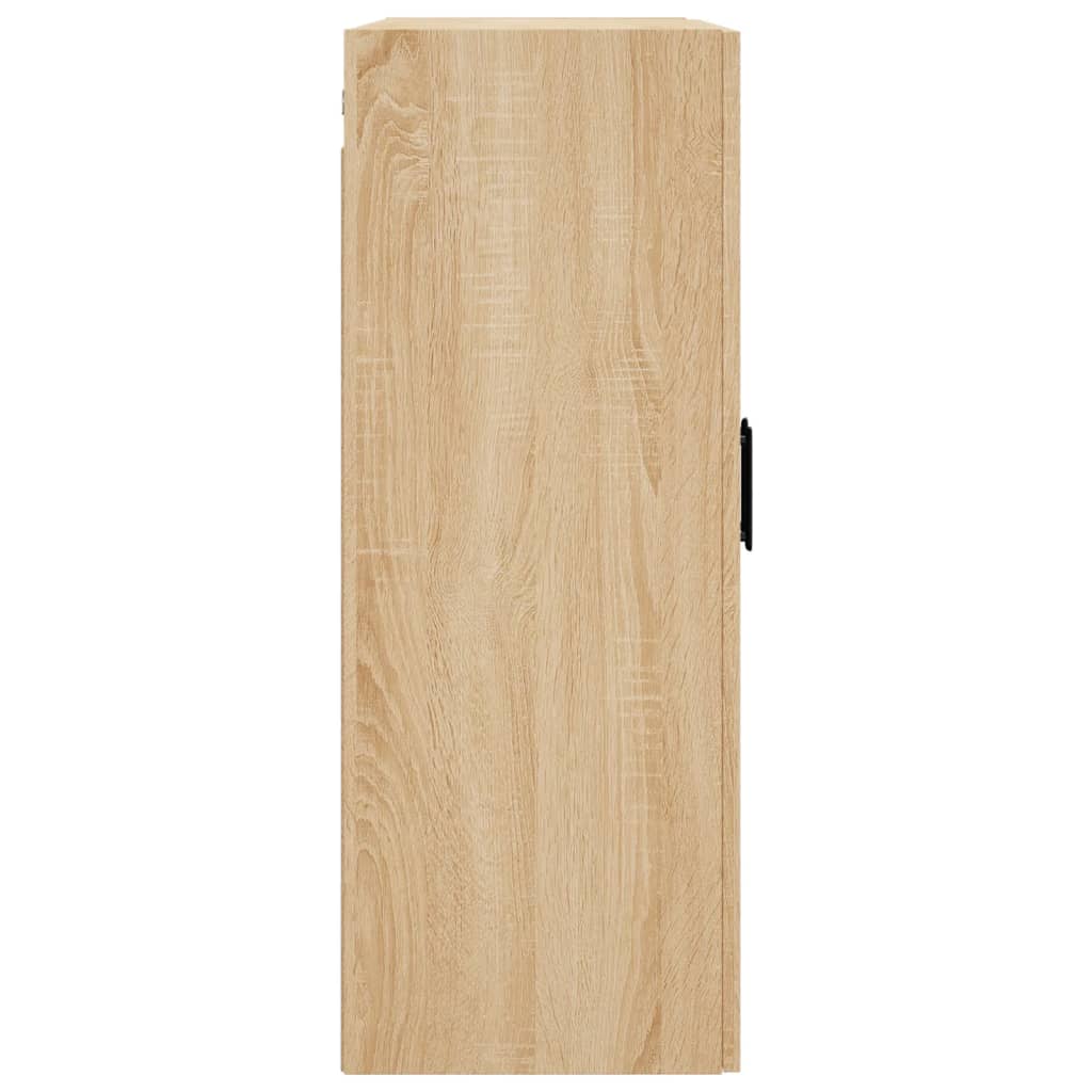 vidaXL Wall Mounted Cabinet Sonoma Oak 69,5x34x90 cm