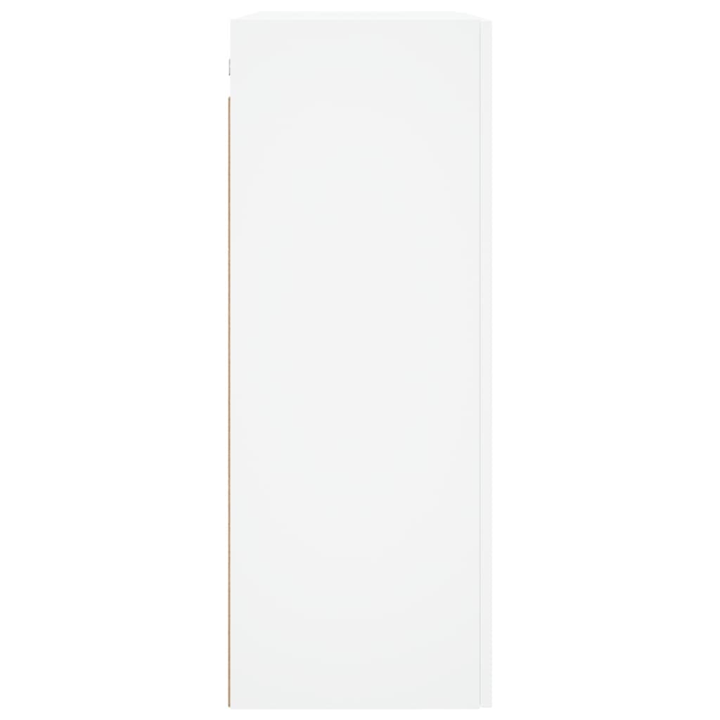 vidaXL Wall Mounted Cabinet White 69.5x34x90 cm