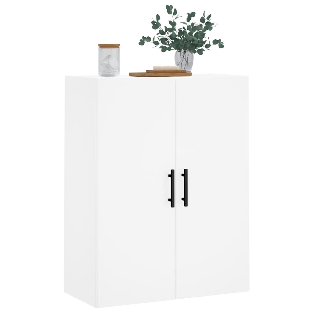vidaXL Wall Mounted Cabinet White 69,5x34x90 cm