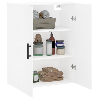 vidaXL Wall Mounted Cabinet White 69,5x34x90 cm