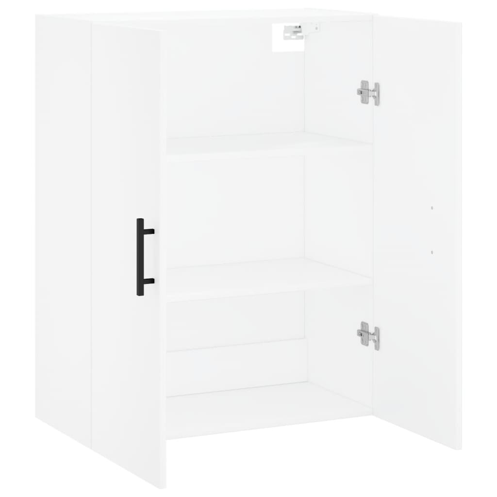 vidaXL Wall Mounted Cabinet White 69,5x34x90 cm