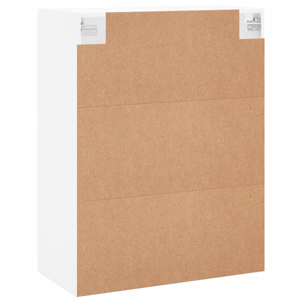 vidaXL Wall Mounted Cabinet White 69,5x34x90 cm
