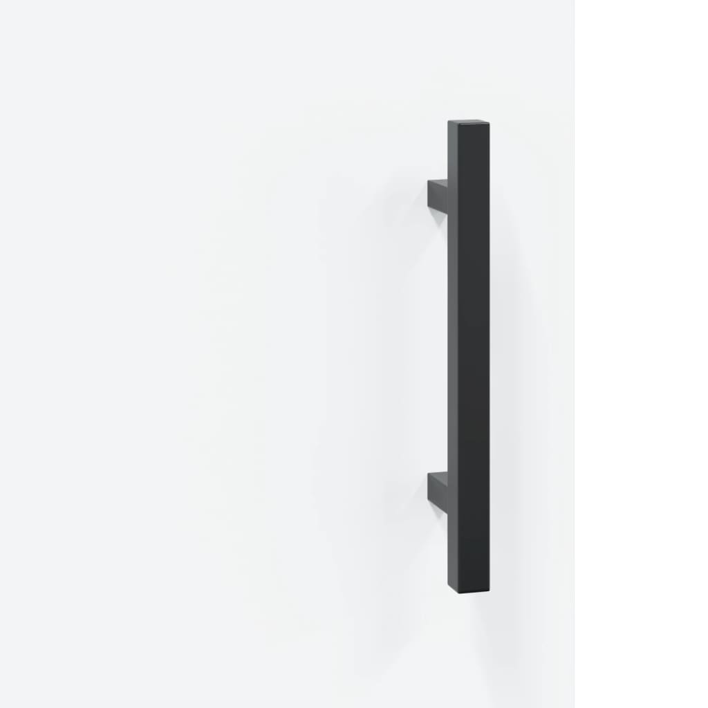 vidaXL Wall Mounted Cabinet White 69,5x34x90 cm