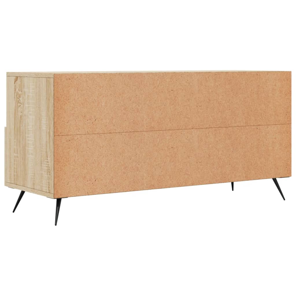 vidaXL TV Cabinet Sonoma Oak 102x36x50 cm Engineered Wood