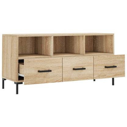 vidaXL TV Cabinet Sonoma Oak 102x36x50 cm Engineered Wood