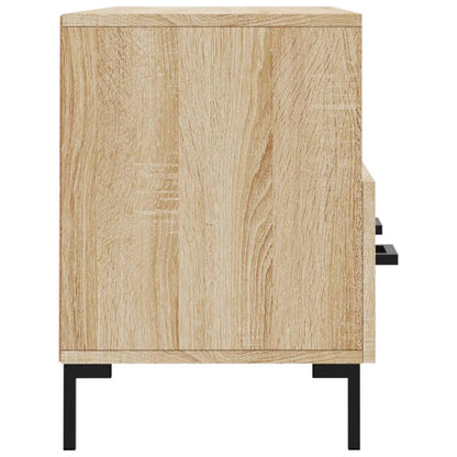 vidaXL TV Cabinet Sonoma Oak 102x36x50 cm Engineered Wood