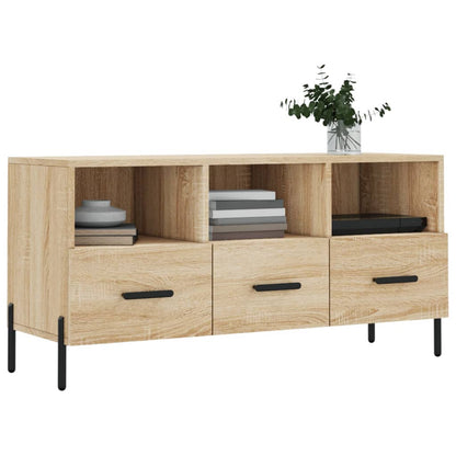 vidaXL TV Cabinet Sonoma Oak 102x36x50 cm Engineered Wood