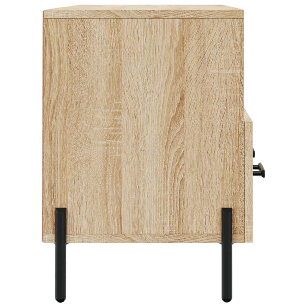 vidaXL TV Cabinet Sonoma Oak 102x36x50 cm Engineered Wood