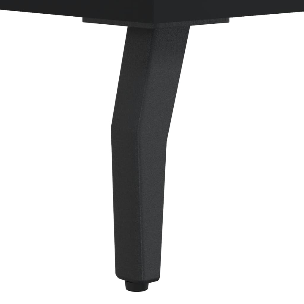 vidaXL TV Cabinet Black 102x36x50 cm Engineered Wood