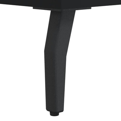 vidaXL TV Cabinet Black 102x36x50 cm Engineered Wood