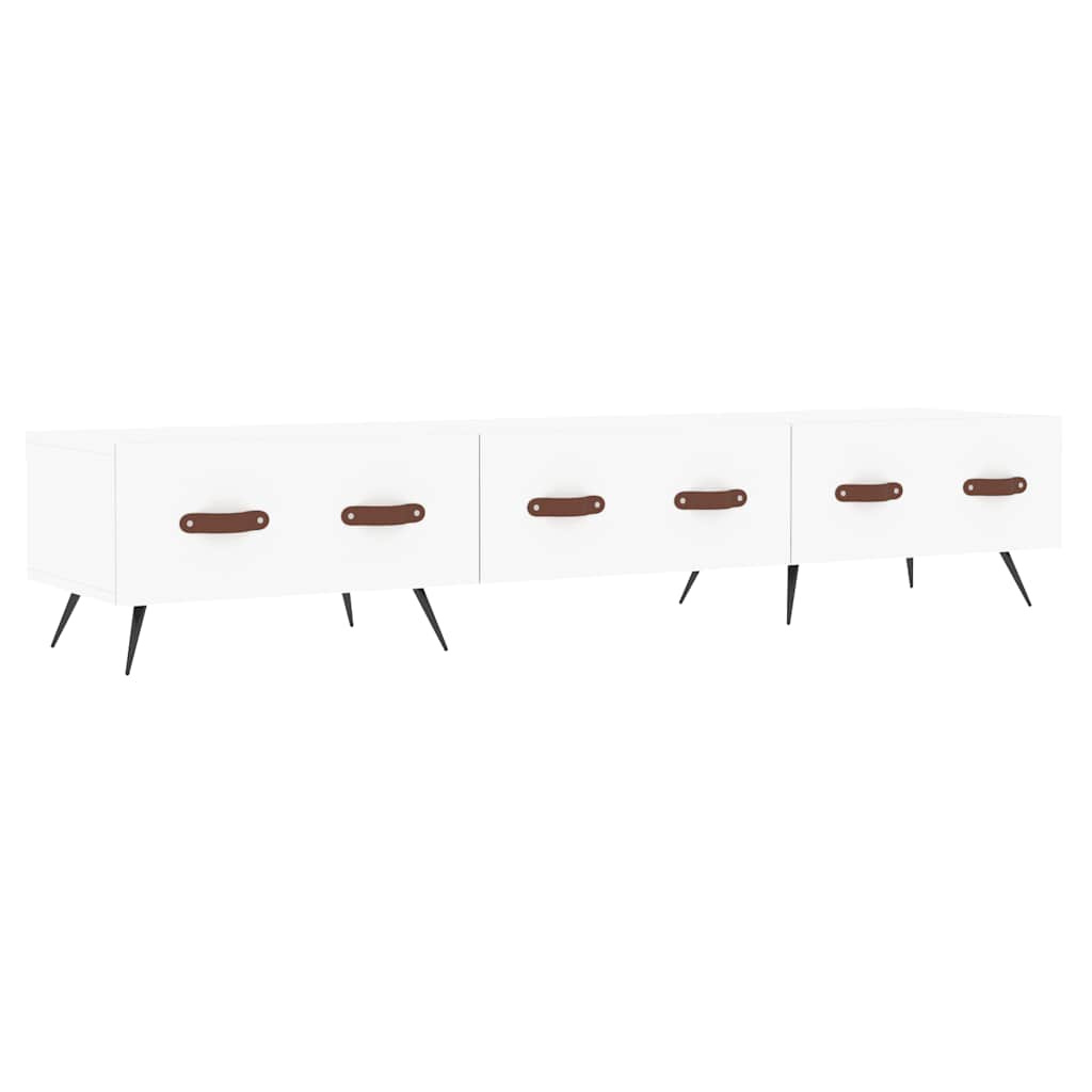 vidaXL TV Cabinet White 150x36x30 cm Engineered Wood