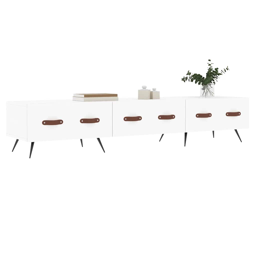 vidaXL TV Cabinet White 150x36x30 cm Engineered Wood