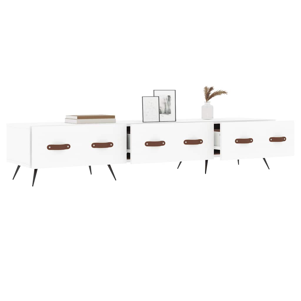 vidaXL TV Cabinet White 150x36x30 cm Engineered Wood