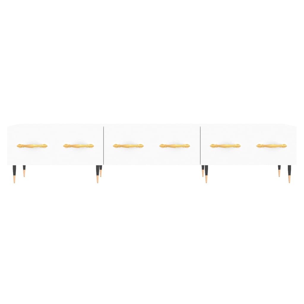 vidaXL TV Cabinet White 150x36x30 cm Engineered Wood