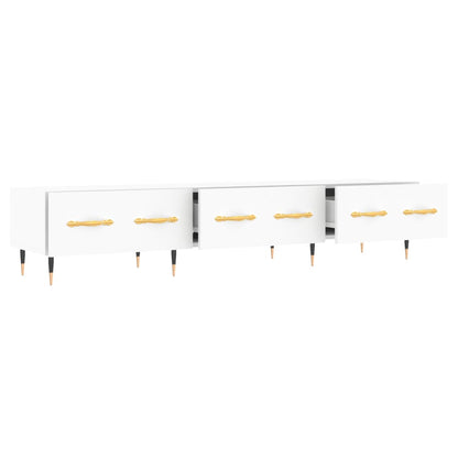vidaXL TV Cabinet White 150x36x30 cm Engineered Wood