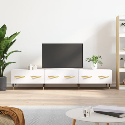 vidaXL TV Cabinet White 150x36x30 cm Engineered Wood
