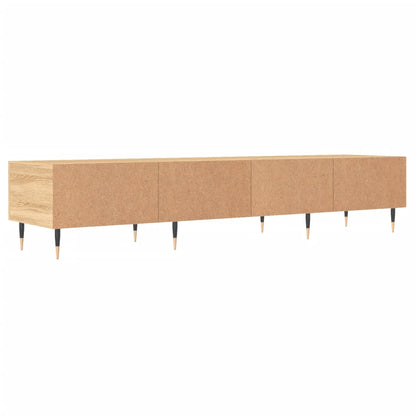 vidaXL TV Cabinet Sonoma Oak 150x36x30 cm Engineered Wood