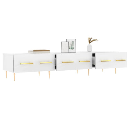vidaXL TV Cabinet White 150x36x30 cm Engineered Wood