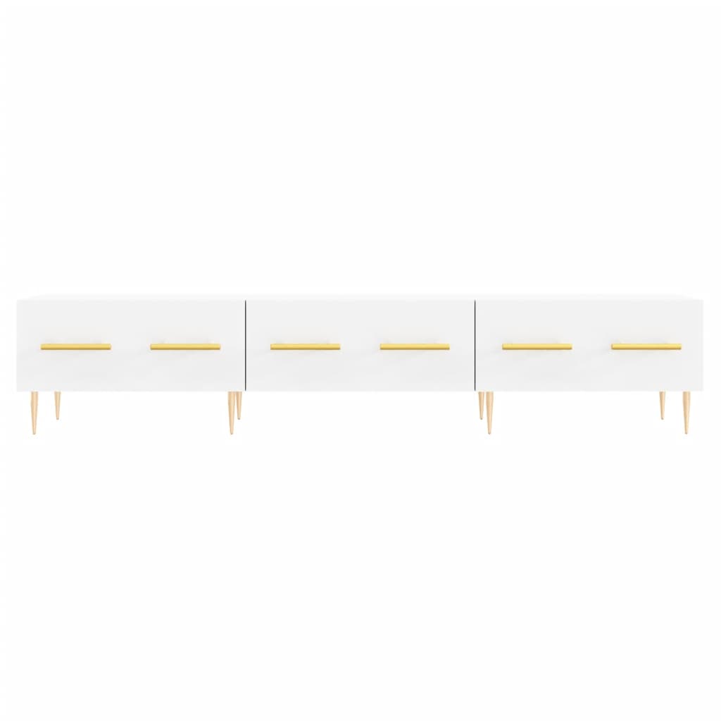 vidaXL TV Cabinet White 150x36x30 cm Engineered Wood
