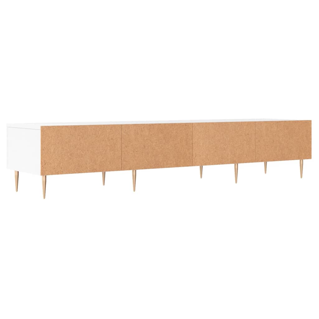 vidaXL TV Cabinet White 150x36x30 cm Engineered Wood