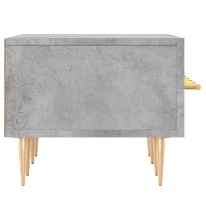 vidaXL TV Cabinet Concrete Grey 150x36x30 cm Engineered Wood