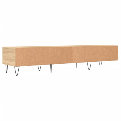 vidaXL TV Cabinet Sonoma Oak 150x36x30 cm Engineered Wood