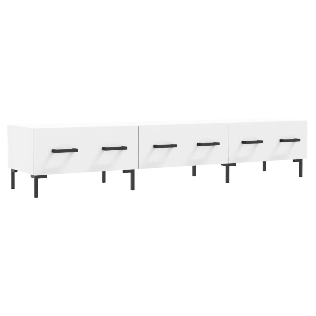 vidaXL TV Cabinet White 150x36x30 cm Engineered Wood