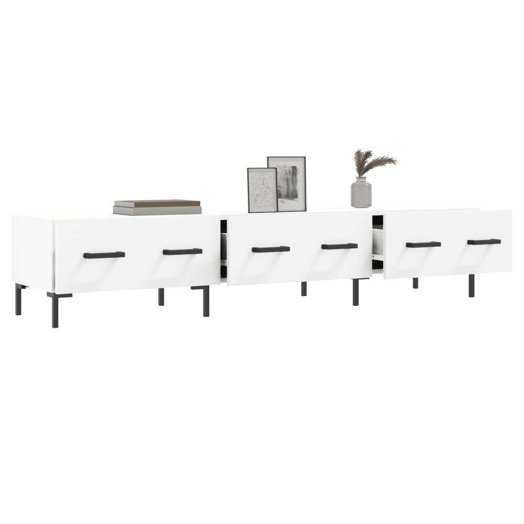 vidaXL TV Cabinet White 150x36x30 cm Engineered Wood