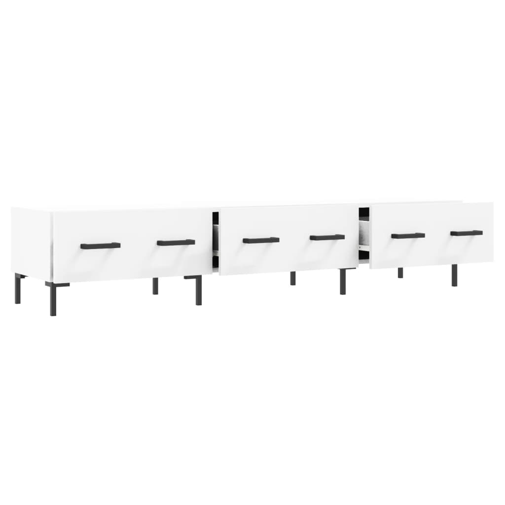 vidaXL TV Cabinet White 150x36x30 cm Engineered Wood