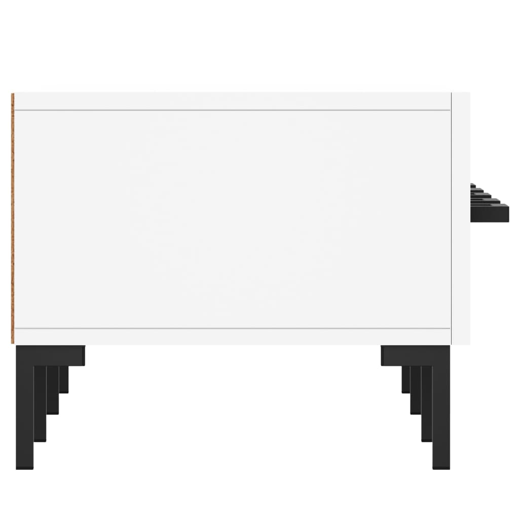 vidaXL TV Cabinet White 150x36x30 cm Engineered Wood