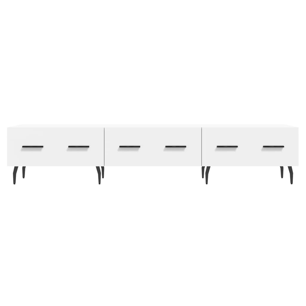 vidaXL TV Cabinet White 150x36x30 cm Engineered Wood