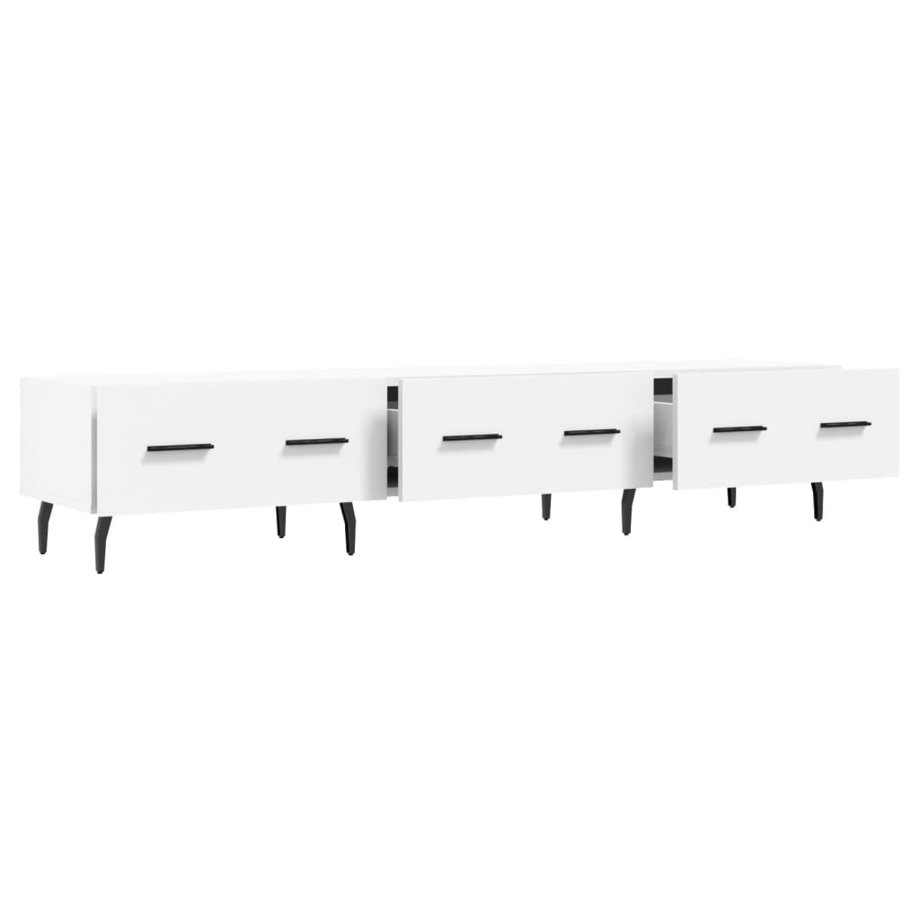vidaXL TV Cabinet White 150x36x30 cm Engineered Wood