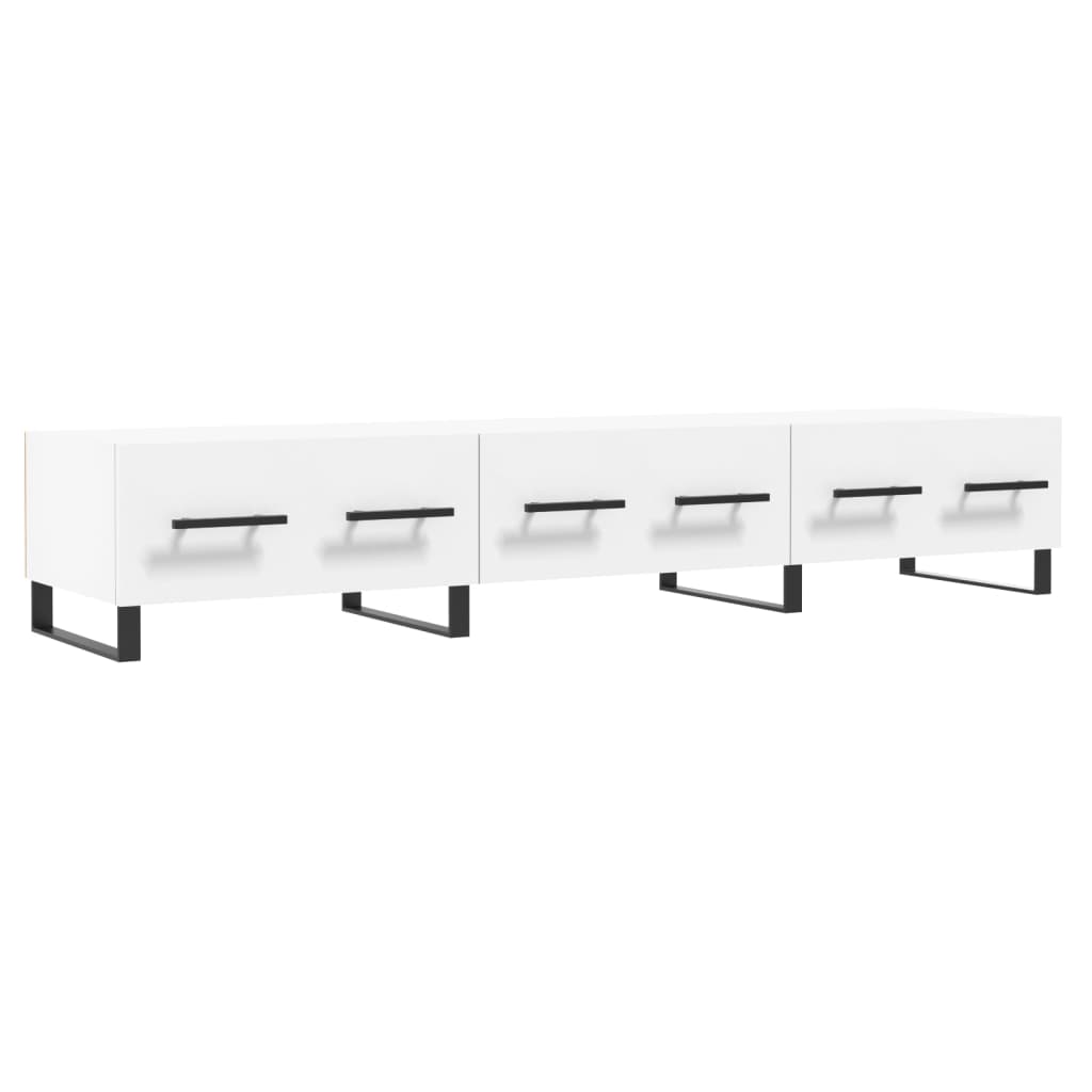 vidaXL TV Cabinet White 150x36x30 cm Engineered Wood