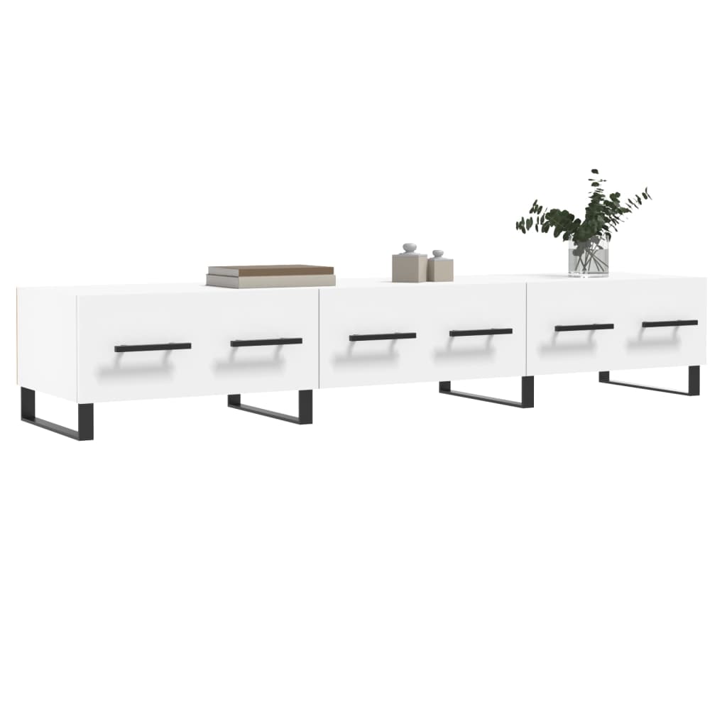 vidaXL TV Cabinet White 150x36x30 cm Engineered Wood