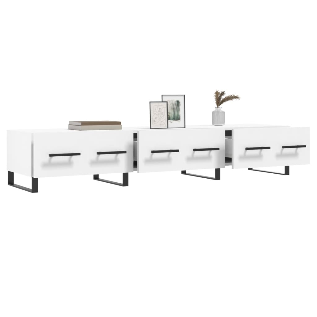 vidaXL TV Cabinet White 150x36x30 cm Engineered Wood
