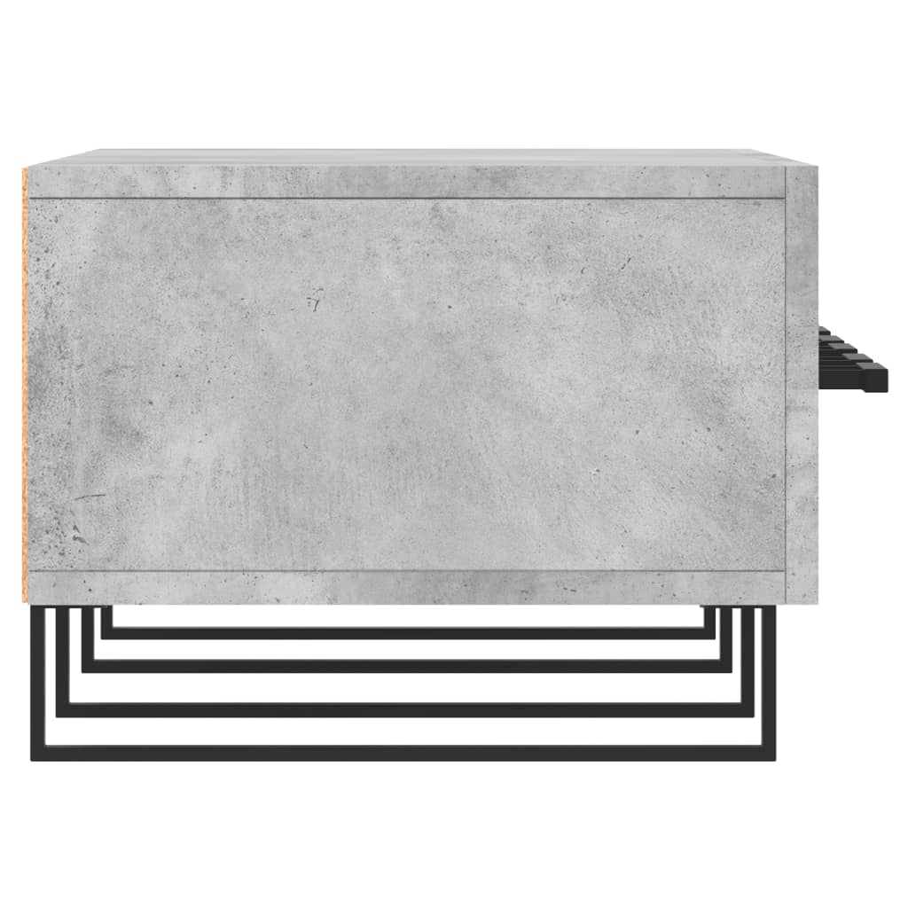vidaXL TV Cabinet Concrete Grey 150x36x30 cm Engineered Wood