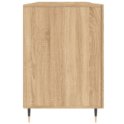 vidaXL Desk Sonoma Oak 140x50x75 cm Engineered Wood