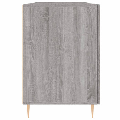 vidaXL Desk Grey Sonoma 140x50x75 cm Engineered Wood