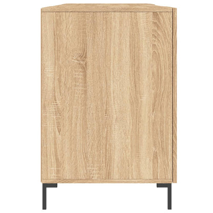 vidaXL Desk Sonoma Oak 140x50x75 cm Engineered Wood