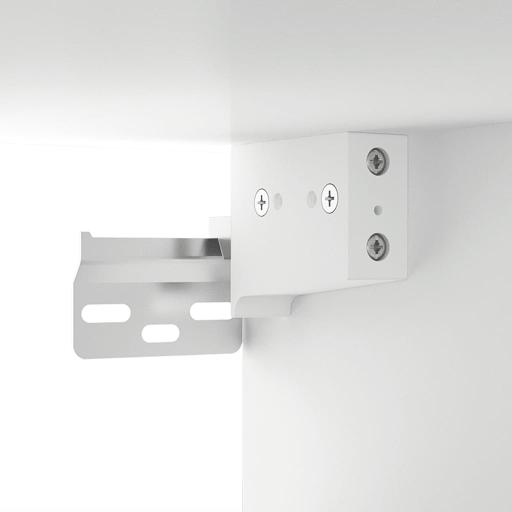 vidaXL Wall-mounted Bedside Cabinet White 35x35x20 cm