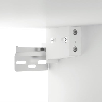 vidaXL Wall-mounted Bedside Cabinet White 35x35x20 cm