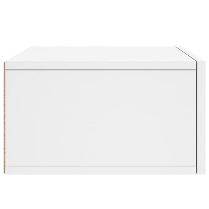 vidaXL Wall-mounted Bedside Cabinets 2 pcs White 35x35x20 cm