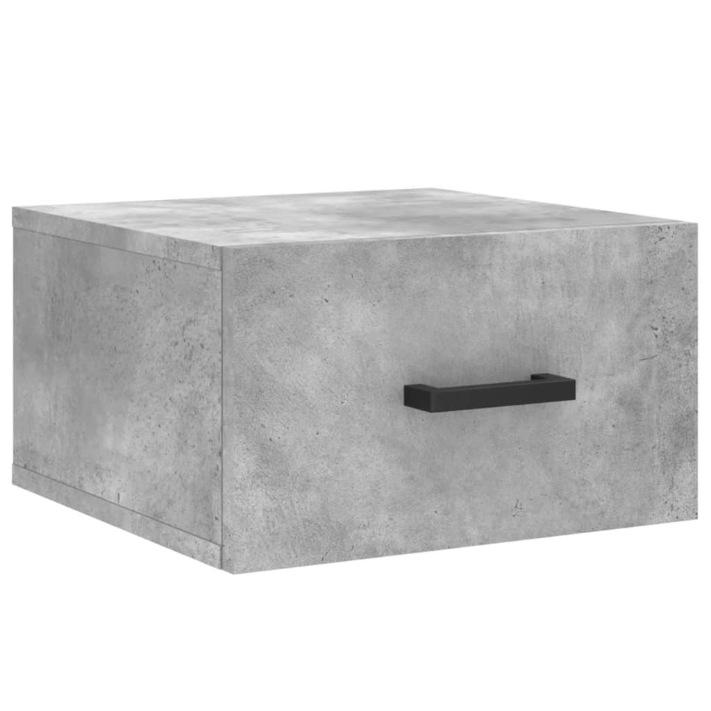 vidaXL Wall-mounted Bedside Cabinet |  Set of 2 | Square | Modern  |  Modern
