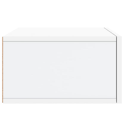 vidaXL Wall-mounted Bedside Cabinet White 35x35x20 cm