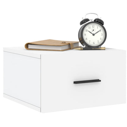 vidaXL Wall-mounted Bedside Cabinets 2 pcs White 35x35x20 cm