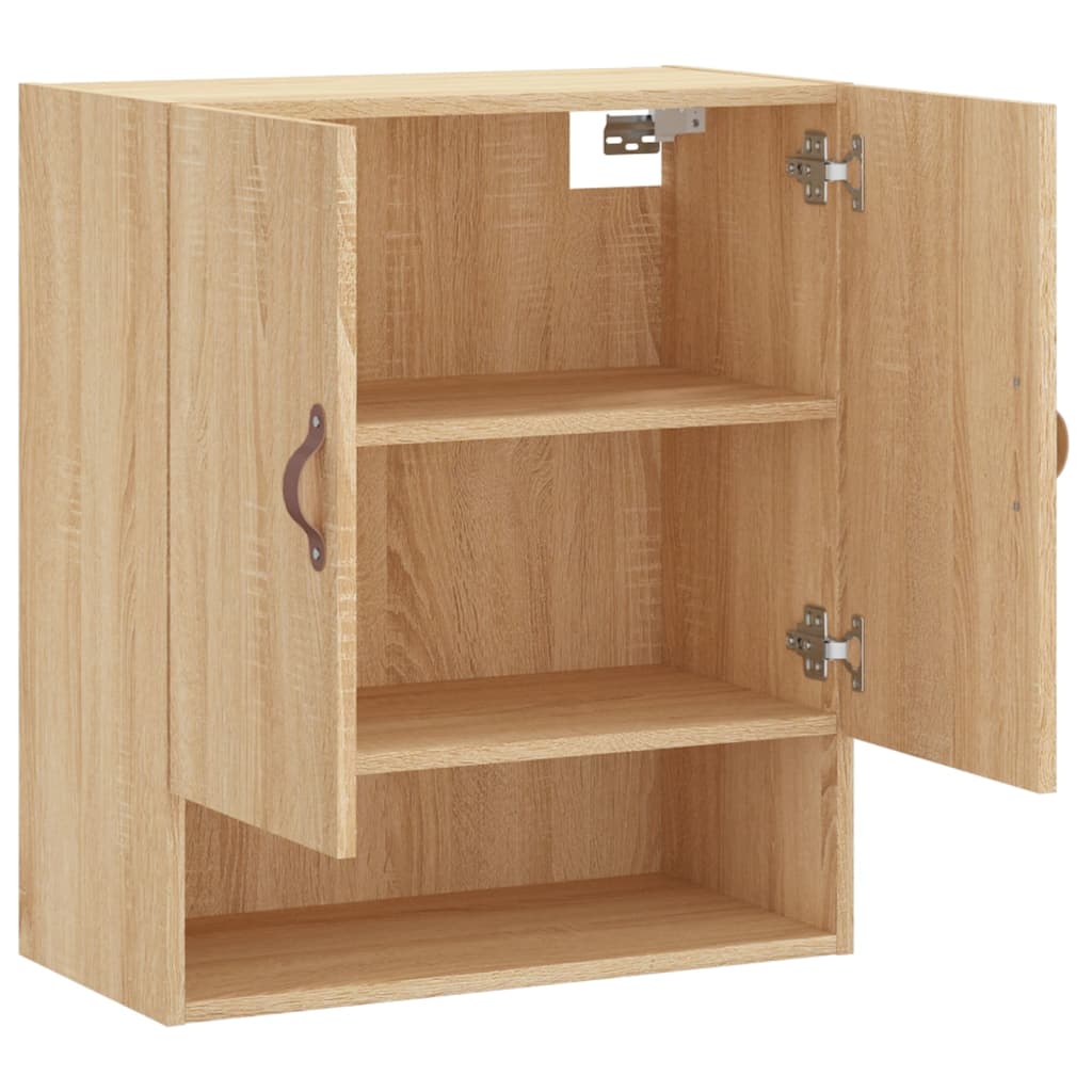 vidaXL Wall Cabinet Sonoma Oak 60x31x70 cm Engineered Wood
