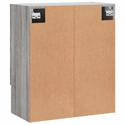 vidaXL Wall Cabinet Grey Sonoma 60x31x70 cm Engineered Wood
