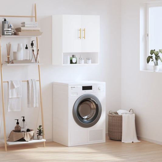 vidaXL Wall Cabinet White 60x31x70 cm Engineered Wood