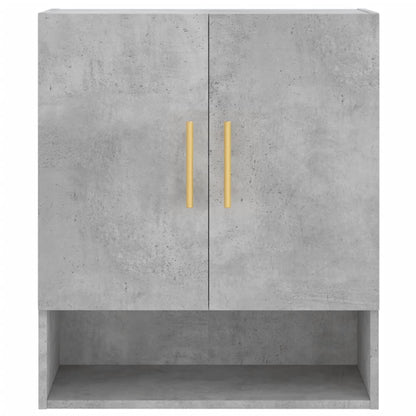 vidaXL Wall Cabinet Concrete Grey 60x31x70 cm Engineered Wood